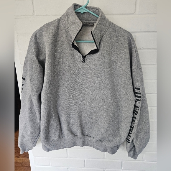 Taylor Swift The Eras Tour Gray Quarter-Zip size Small - Picture 2 of 4